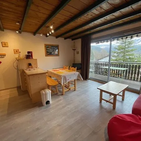 T2 Sud Avec Balcon, 4 Couchages, Lave-vaisselle - - Fr-1-804-28 Apartment Barcelonnette