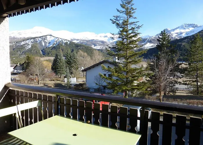 T2 Sud Avec Balcon, 4 Couchages, Lave-vaisselle - - Fr-1-804-28 Barcelonnette